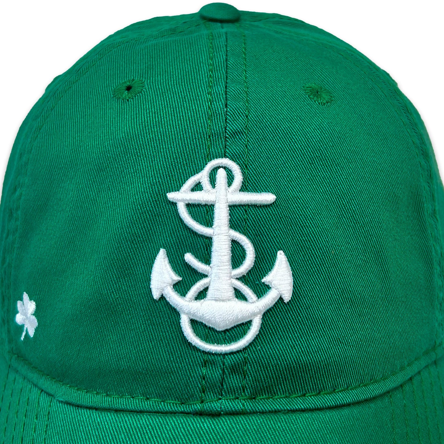 Navy Anchor Shamrock Hat