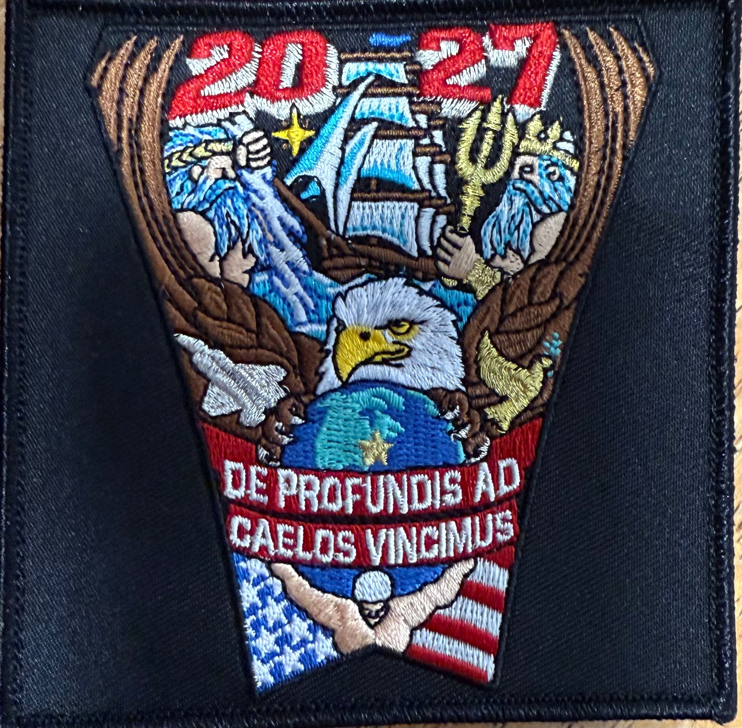 2027 USNA Color Class Crest Patch