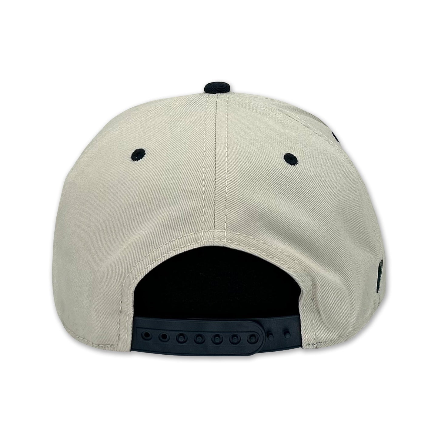 Navy Heritage Twill Adjustable Hat (Stone/Navy)