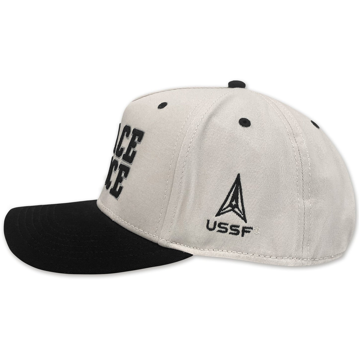 Space Force Heritage Twill Adjustable Hat (Stone/Navy)