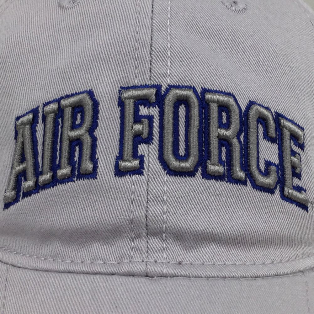 Air Force Arch Low Profile Hat (Silver)