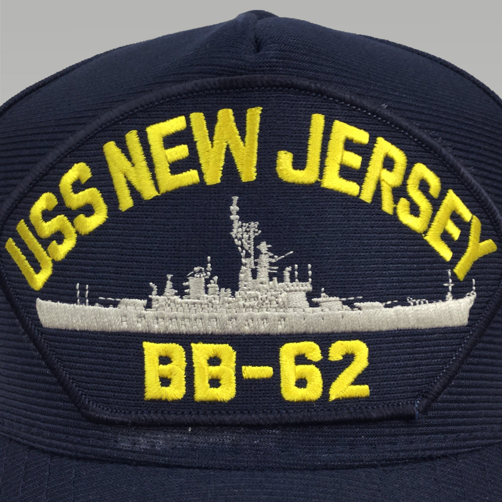 Navy USS New Jersey BB-62 Hat