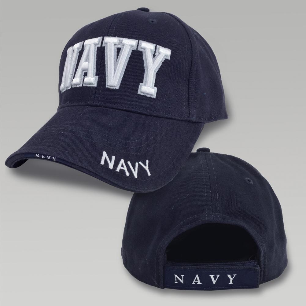 Navy 3D Block Hat