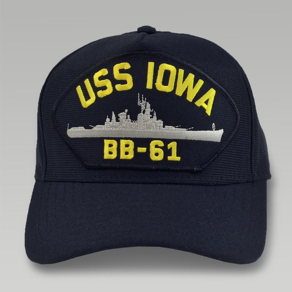 Navy USS Iowa BB61 Hat
