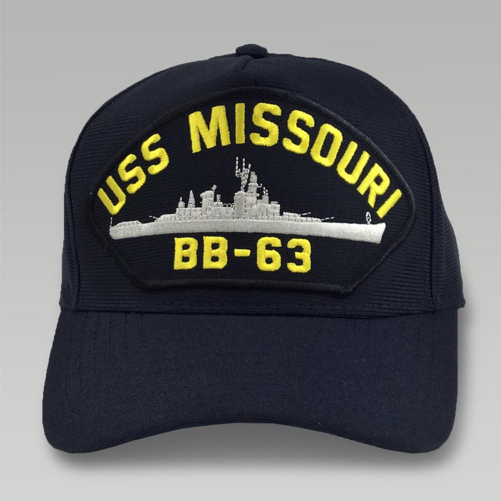 Navy USS Missouri BB-63 Hat