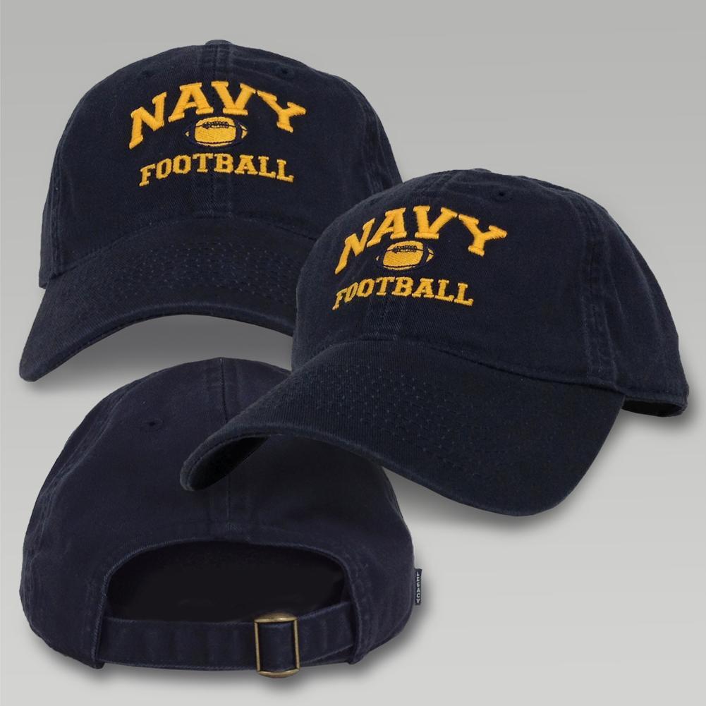 Youth Navy Football Twill Hat