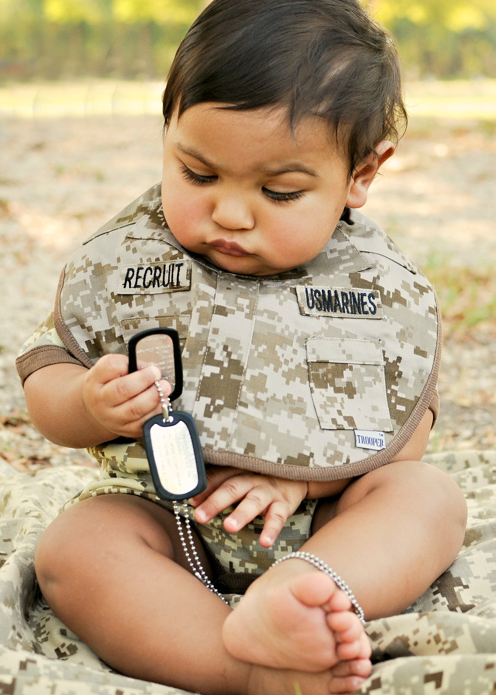 Marine Desert Recruit Bib