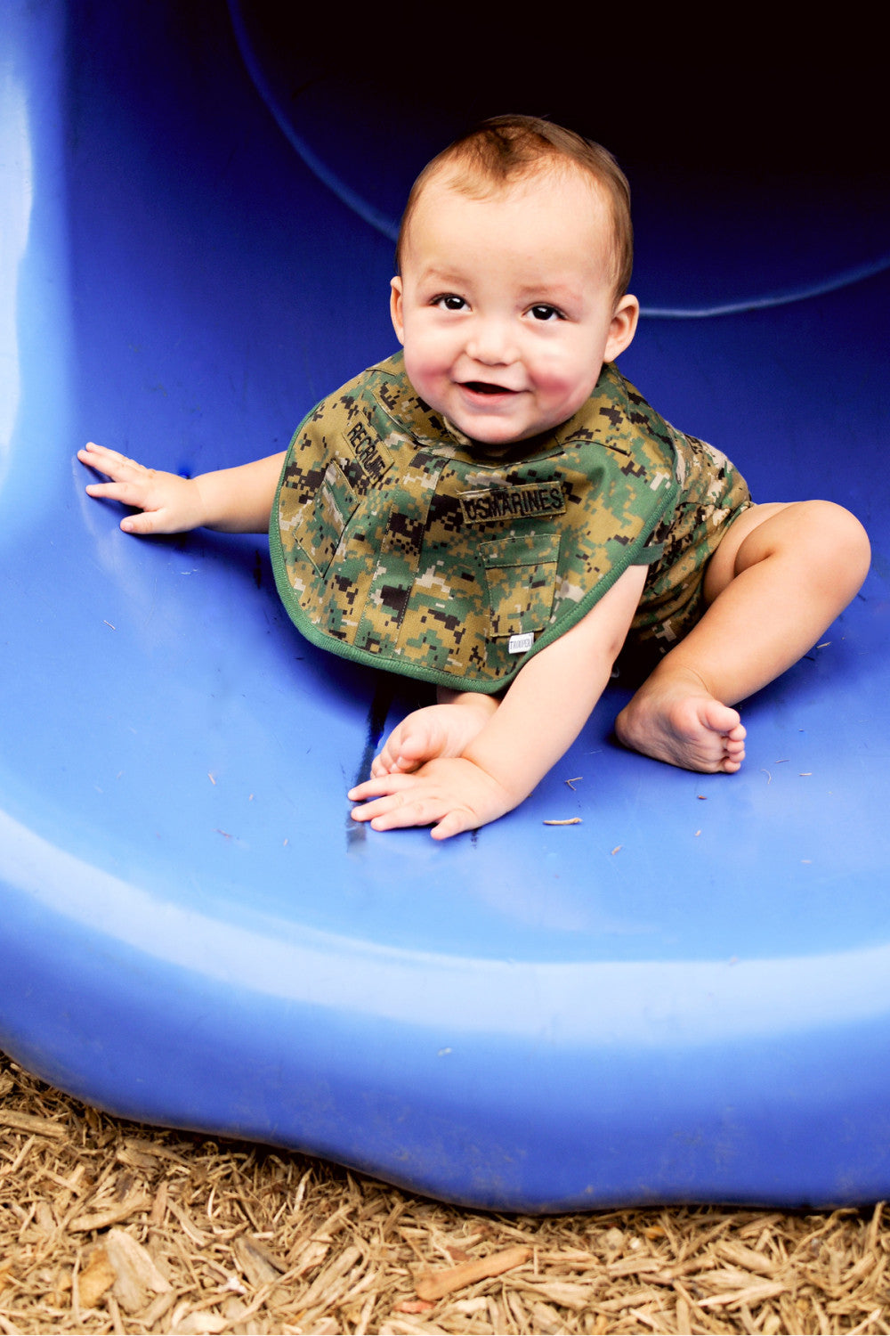 Marine Woodland Recruit Bib