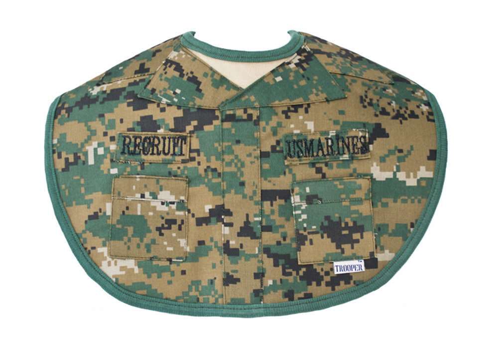 Marine Woodland Recruit Bib