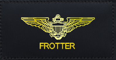 USN-USMC NFO Wings Name Tape