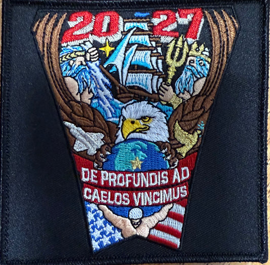 2027 USNA Color Class Crest Patch