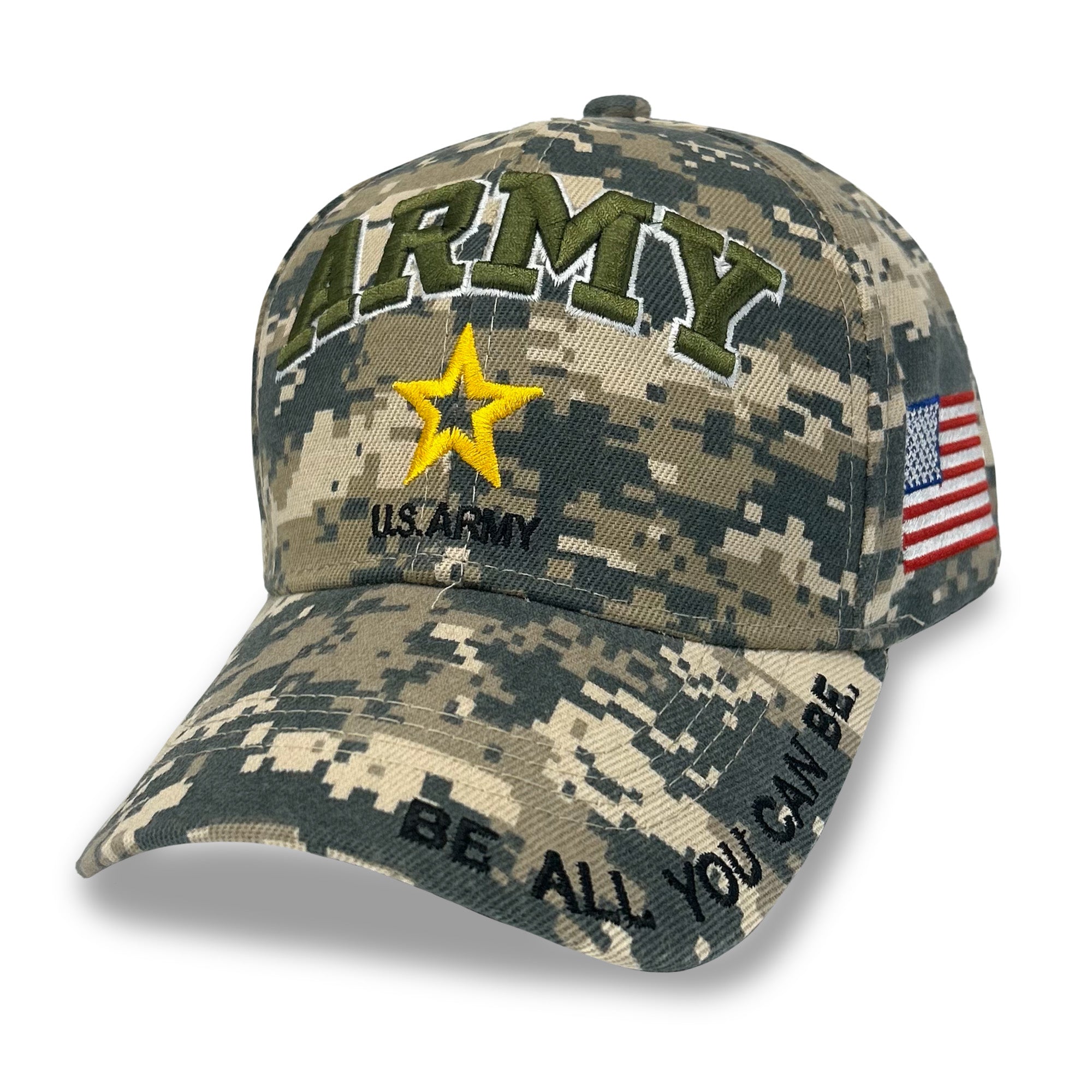 Army Star Digi Camo Hat (Camo) – The Cover Bag