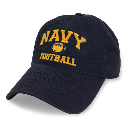 Youth Navy Football Twill Hat
