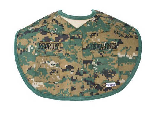 Marine Woodland Recruit Bib