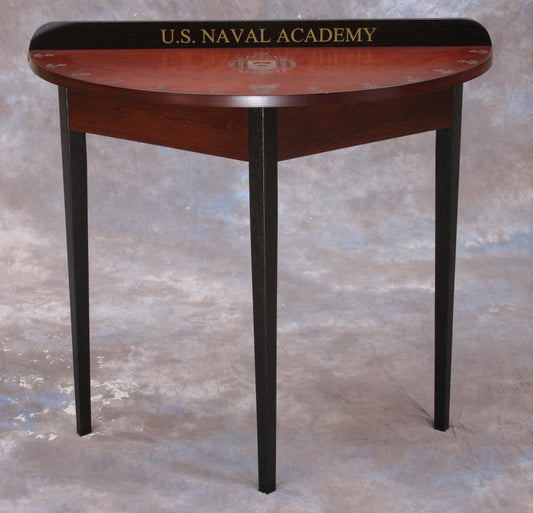 Custom Made Hand Naval Academy Seal or Class Crest Crafted Tables