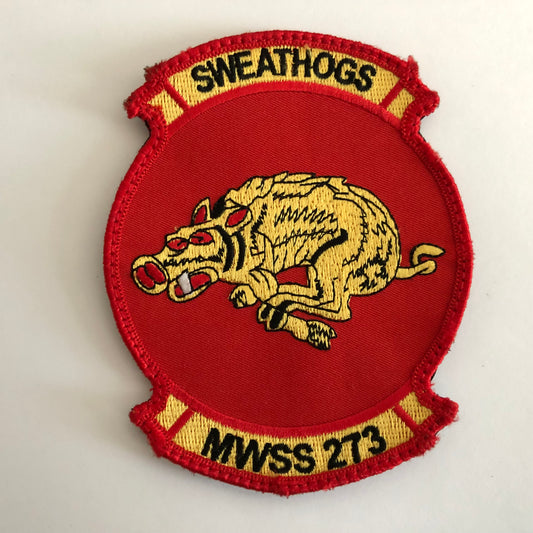 MWSS-273 Sweathogs Embroidered Patch