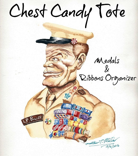 USN Officer Patch Chest Candy Tote